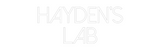 Custom Neon: Hayden’s
Lab