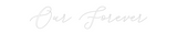 Custom Neon: Our Forever