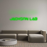 Custom Neon: Jackson Lab