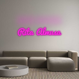 Custom Neon: Rita Almusa