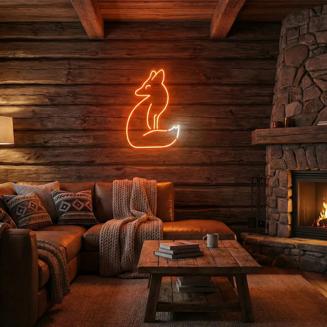 Fox LED Neon Sign