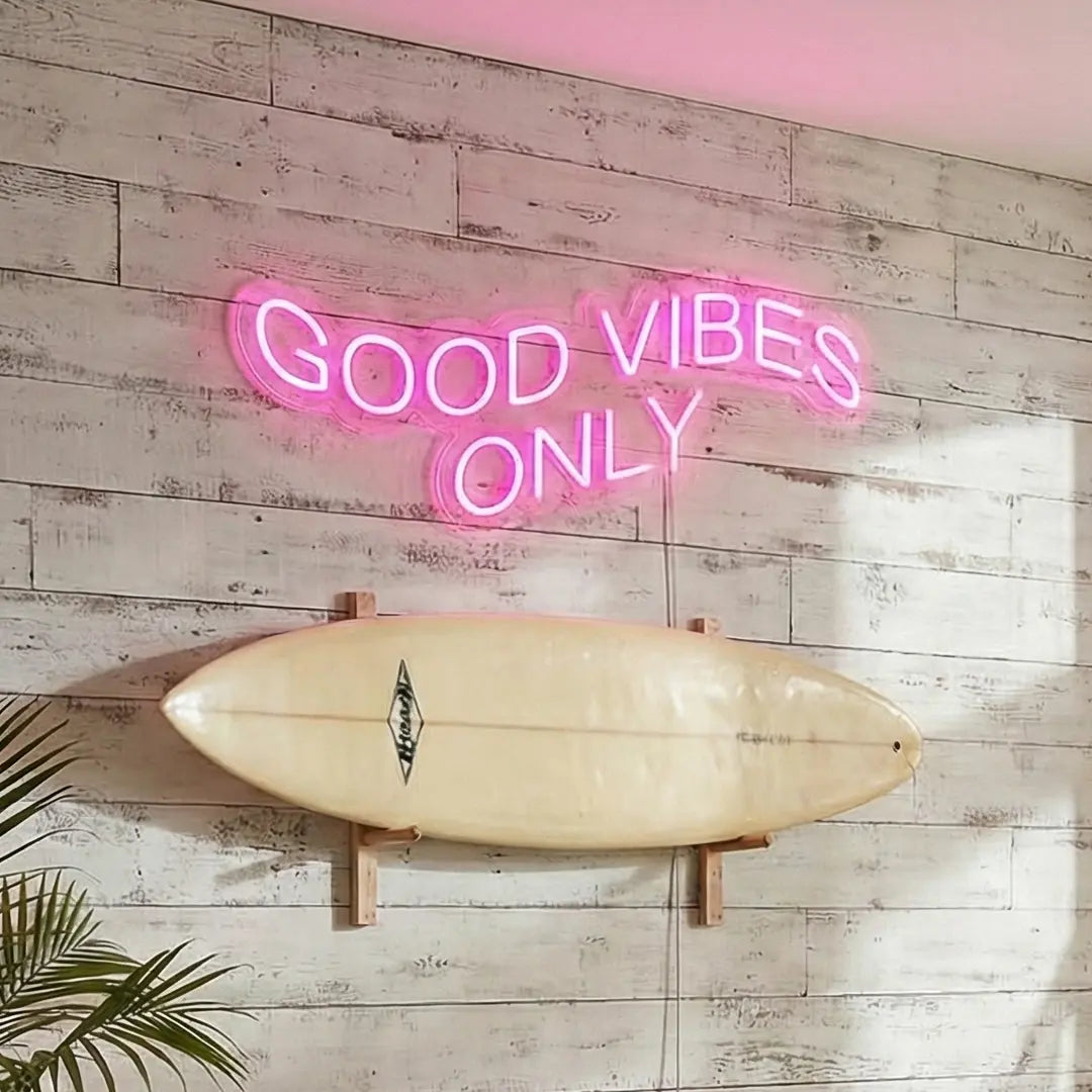 Good Vibes Only LED Neon Sign