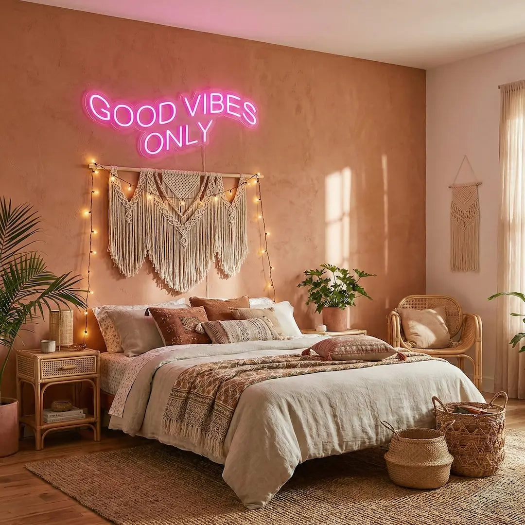 Good Vibes Only LED Neon Sign