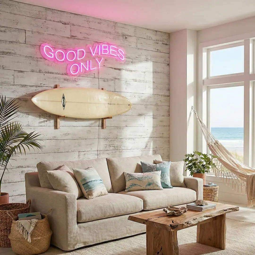 Good Vibes Only LED Neon Sign