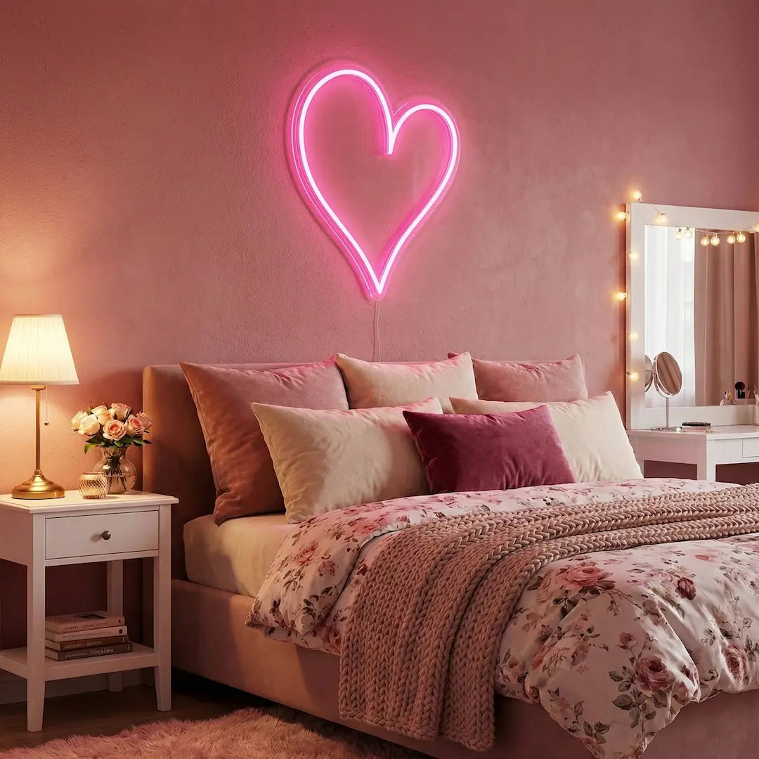 Heart LED Neon Sign