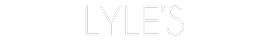 Custom Neon: LYLE’S