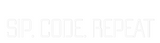 Custom Neon: 
SIP. CODE. ...