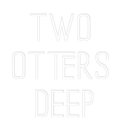 Custom Neon: Two 
Otters ...