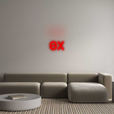 Custom Neon: ΘΧ