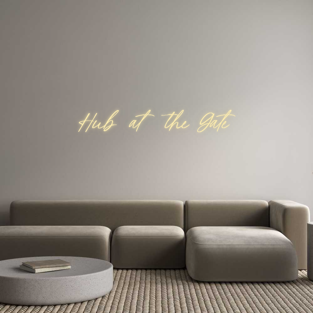 Custom Neon: Hub at the Gate