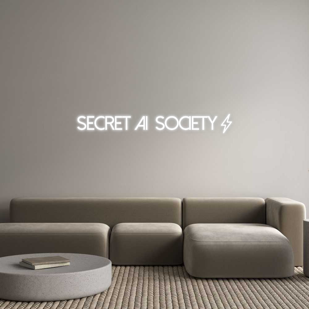 Custom Neon: Secret AI  So...
