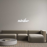 Custom Neon: minibar