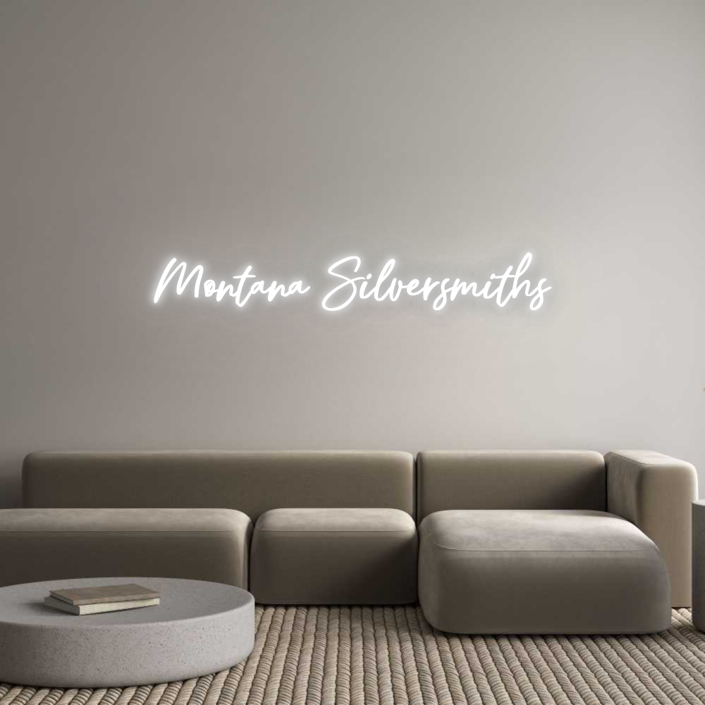 Custom Neon: Montana Silve...
