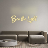 Custom Neon: Bee the Light