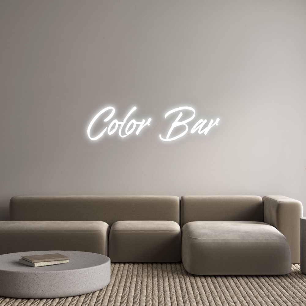 Custom Neon: Color Bar