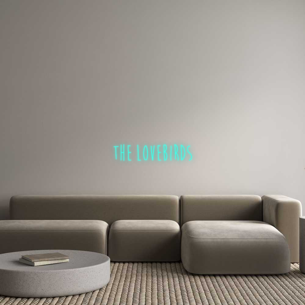 Custom Neon: The Lovebirds
