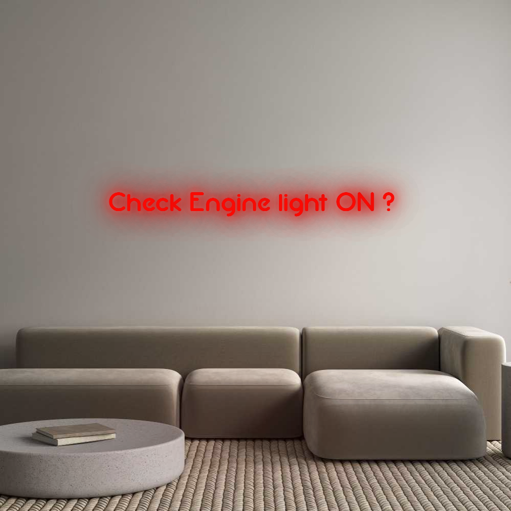 Custom Neon: Check Engine ...
