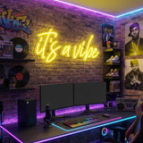 It's A Vibe LED Neon Sign