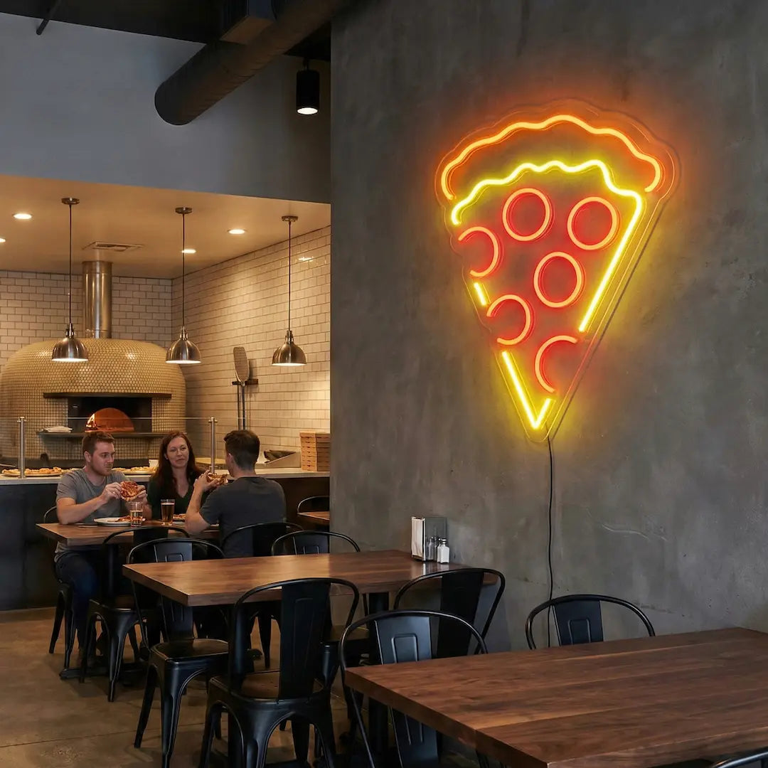 Pizza LED Neon Sign