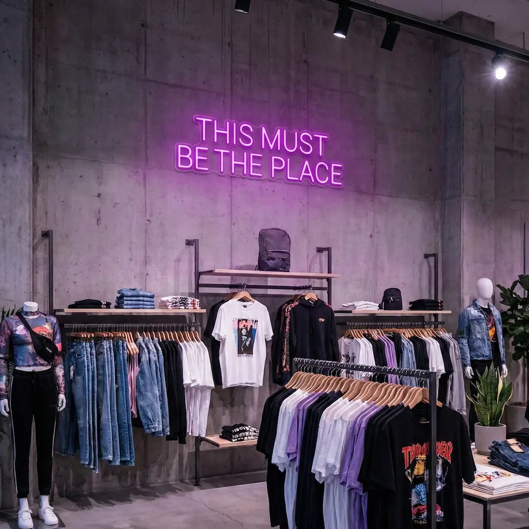 This Must Be The Place LED Neon Sign