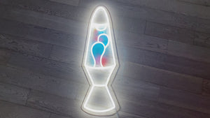 Lava Lamp color changing animated LED Neon Sign