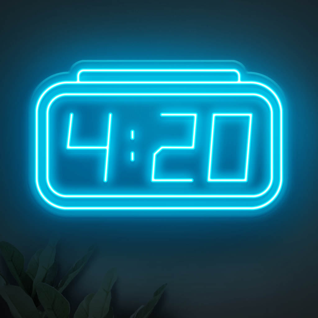 4:20 LED Neon Sign