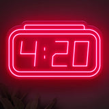 4:20 LED Neon Sign