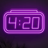 4:20 LED Neon Sign