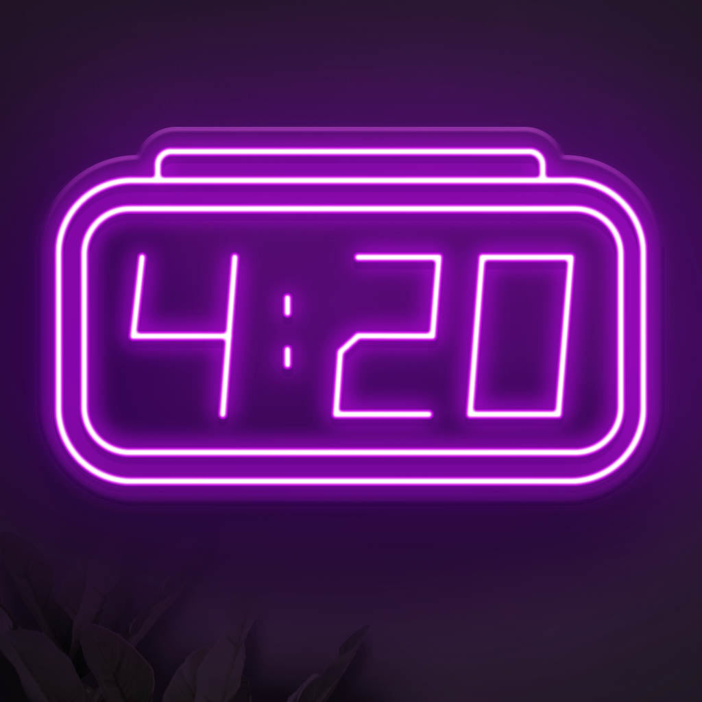 4 20 LED Neon Sign Neon Mfg