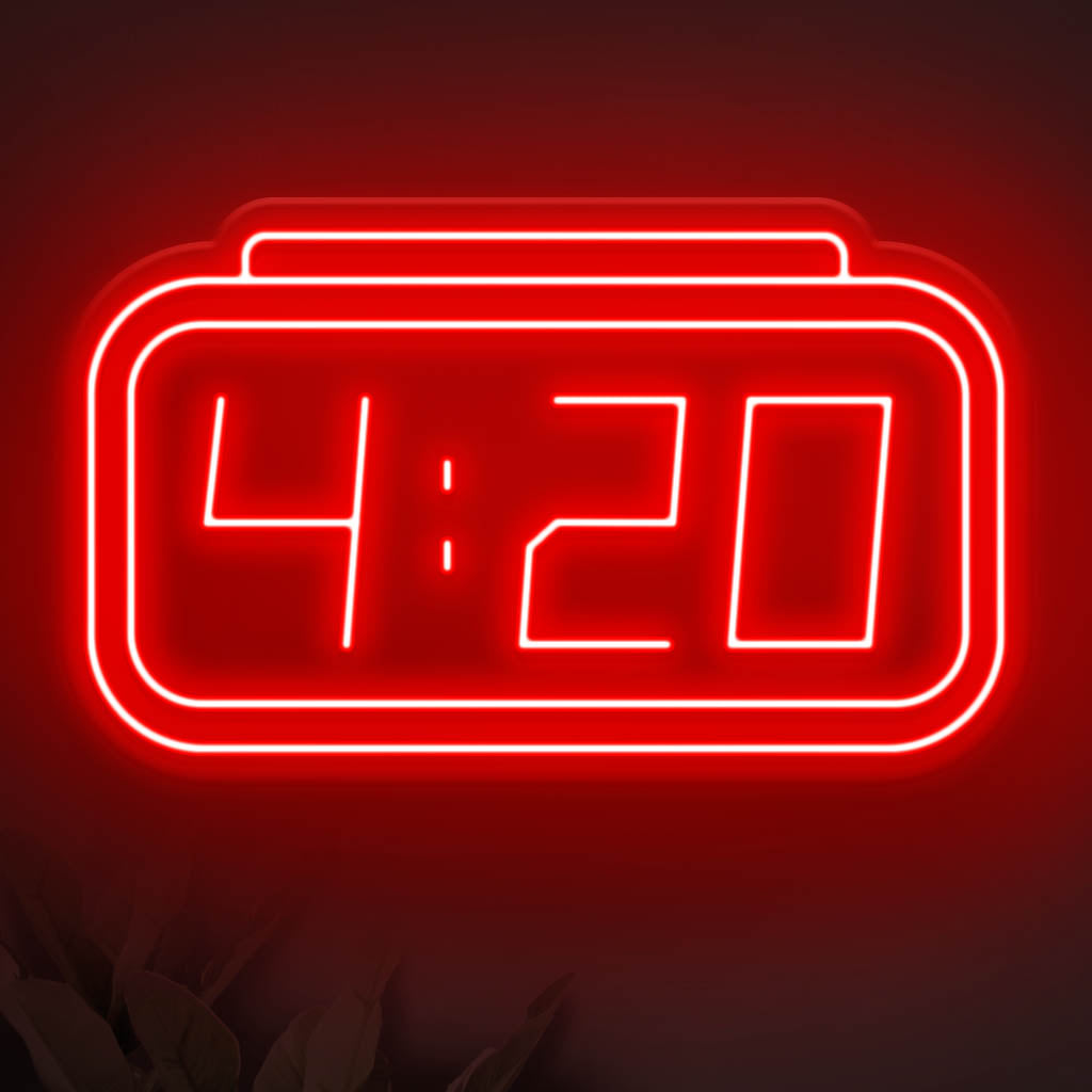 4 20 LED Neon Sign Neon Mfg