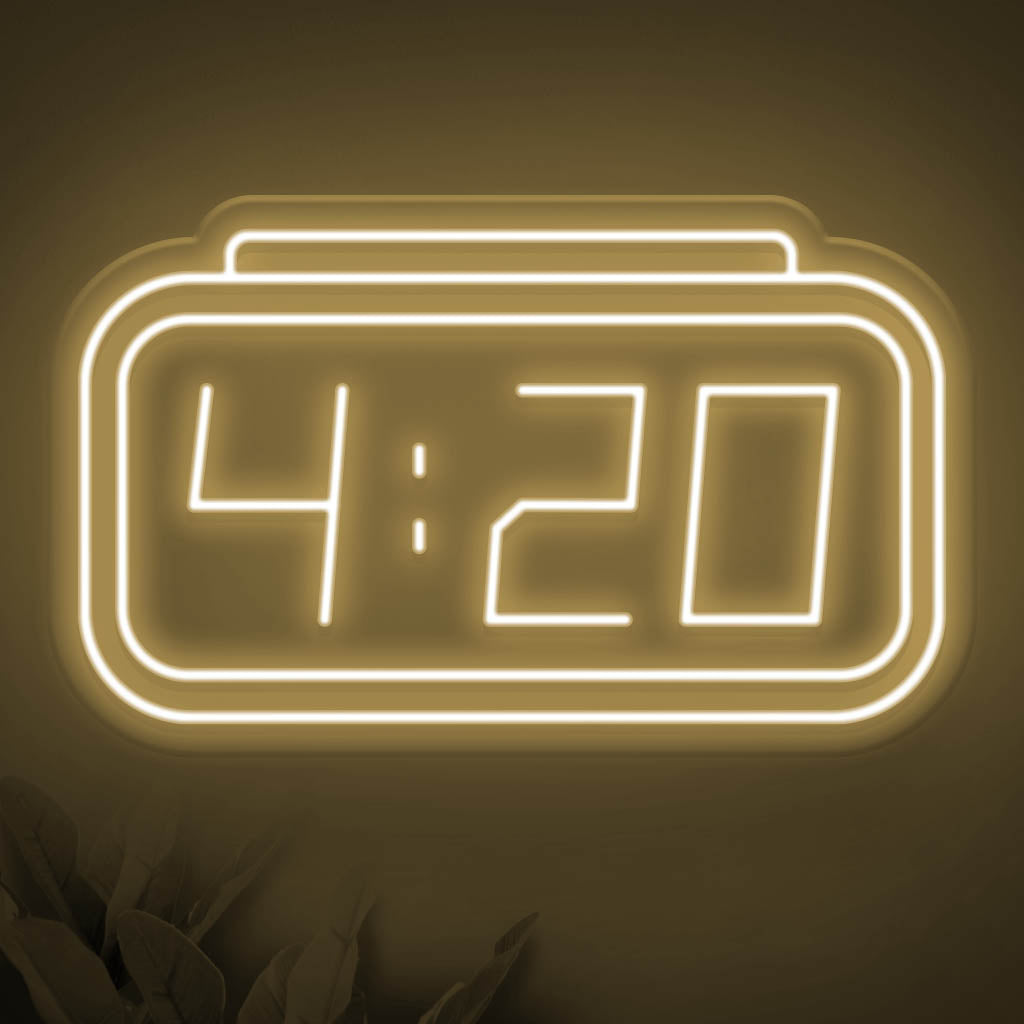 4:20 LED Neon Sign