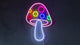 Toadstool Mushroom LED Neon Sign