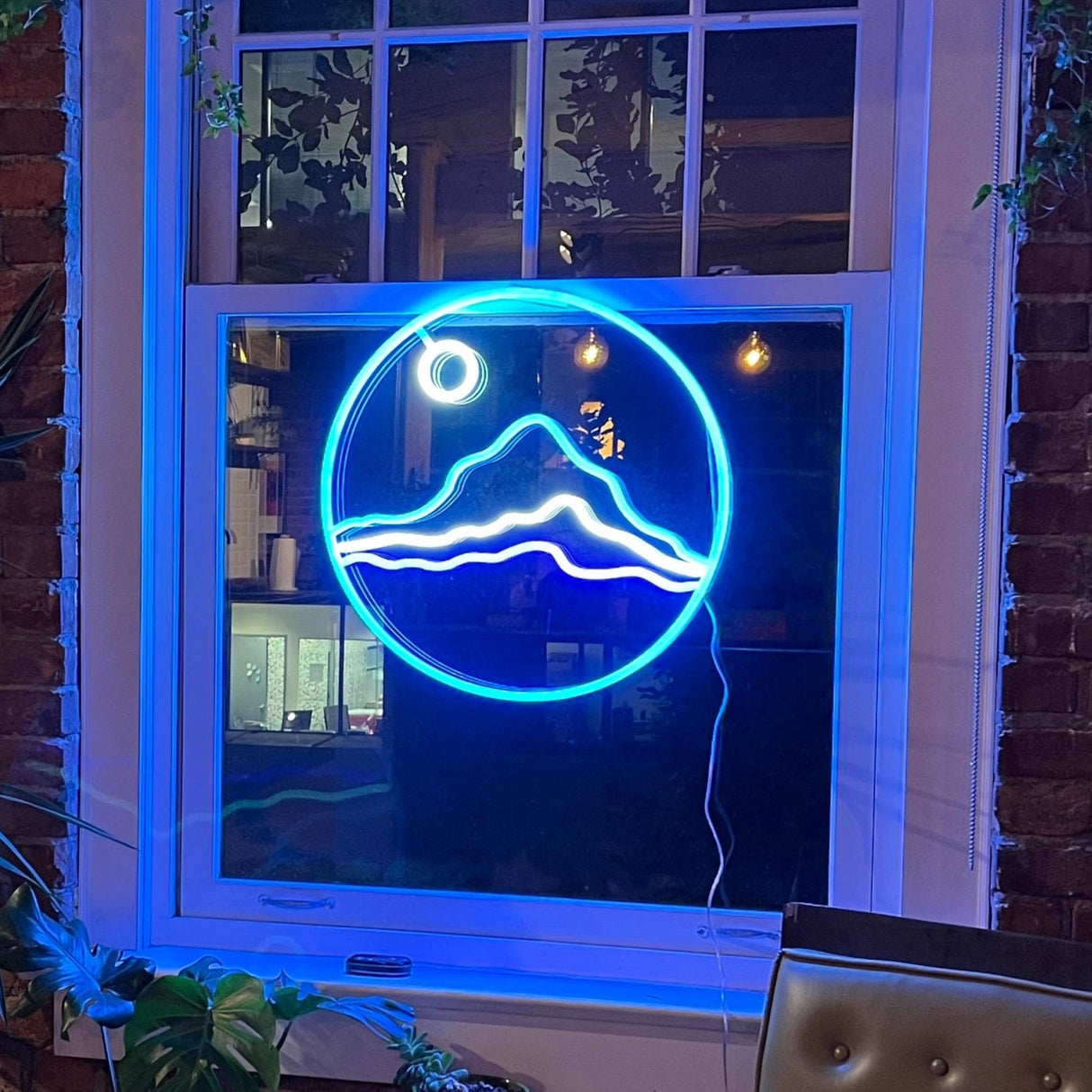 Mountains LED Neon Sign