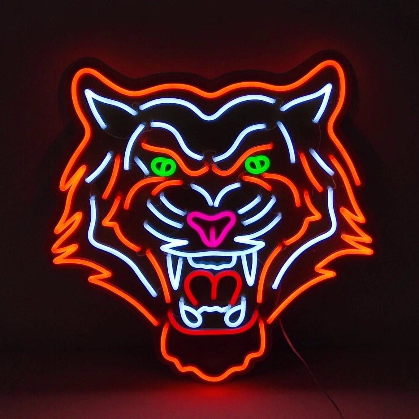 Tiger LED Neon Sign Wall Mounted