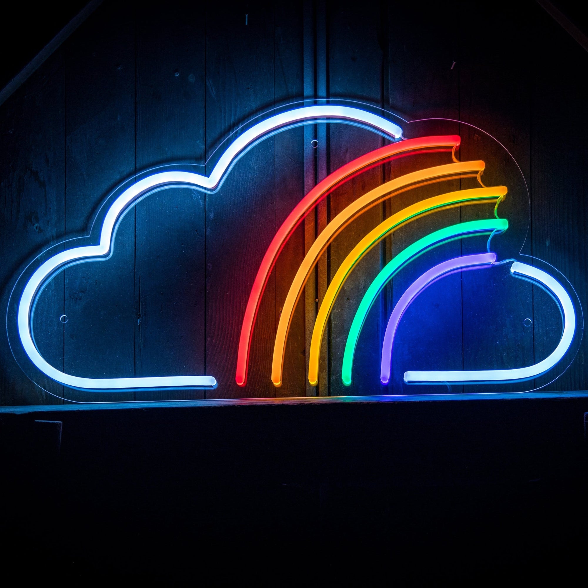Cloud Rainbow LED Sign