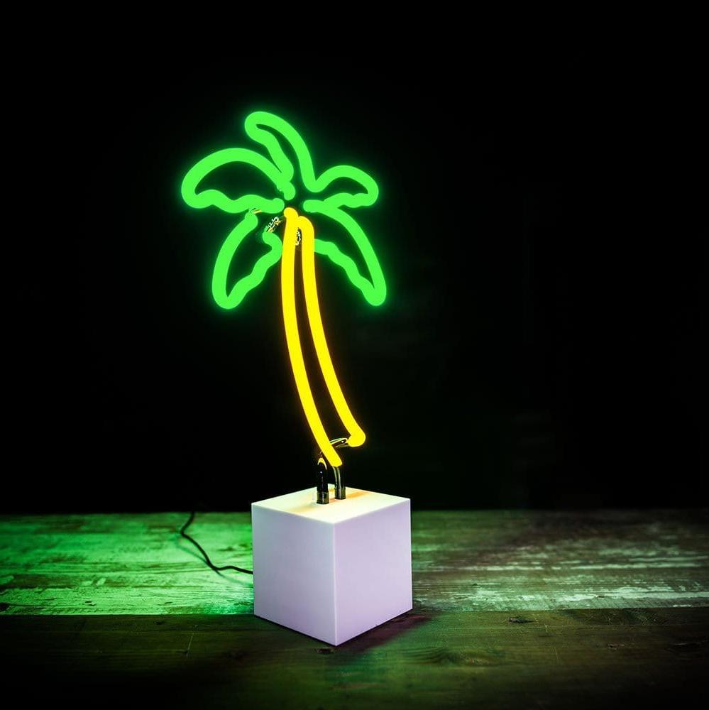 Desktop Palm Tree Neon Sign