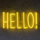 Hello LED Neon Sign