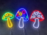 Toadstool Mushroom LED Neon Sign