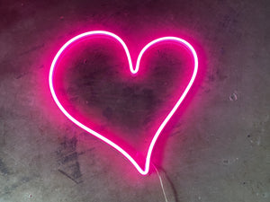 Classic Heart LED Neon Sign