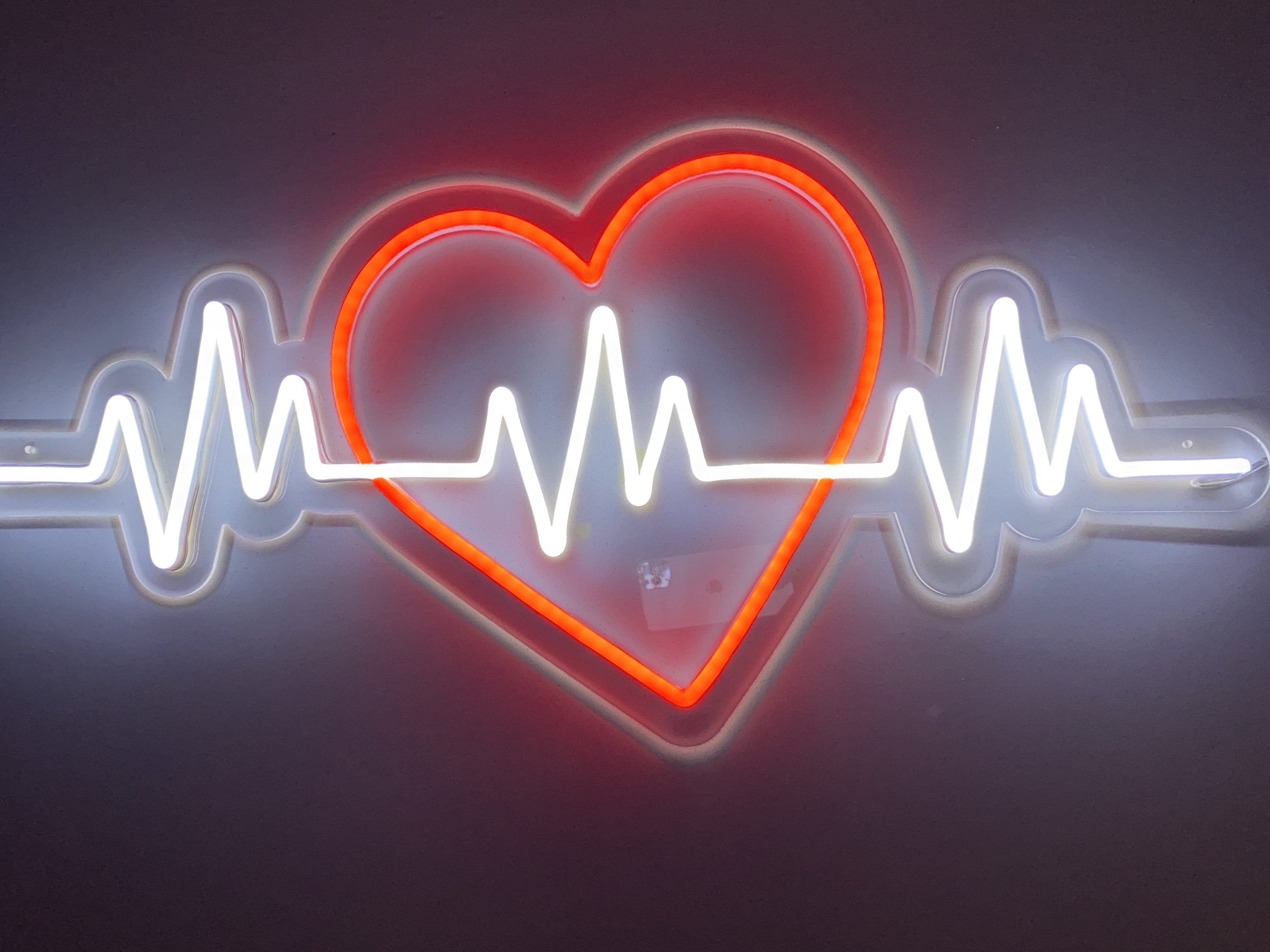 Heart Beat Neon Sign