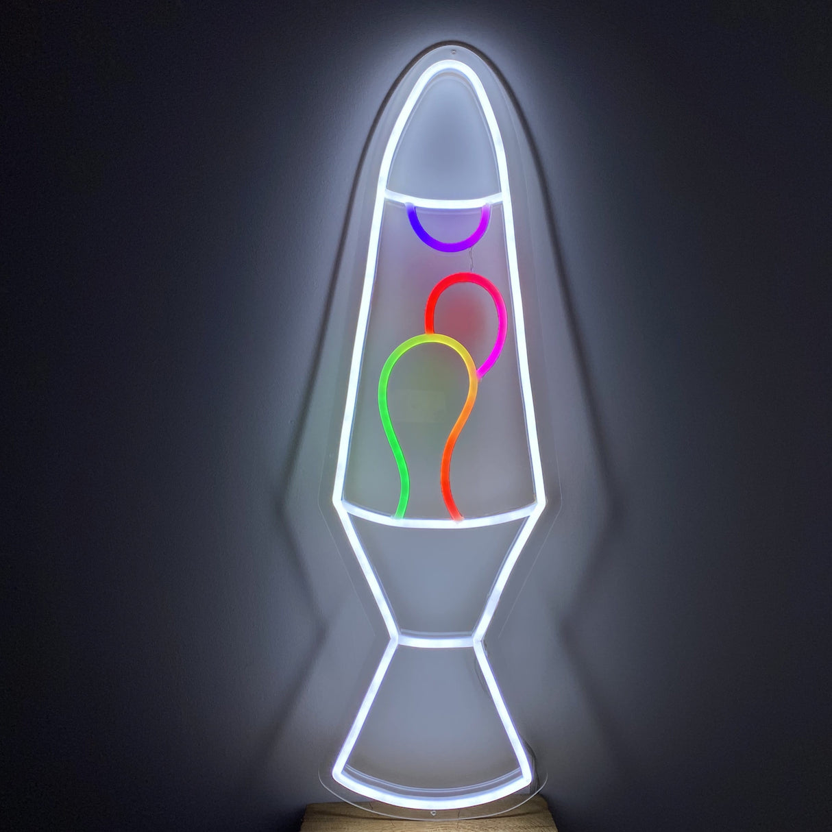 Lava Lamp color changing animated LED Neon Sign