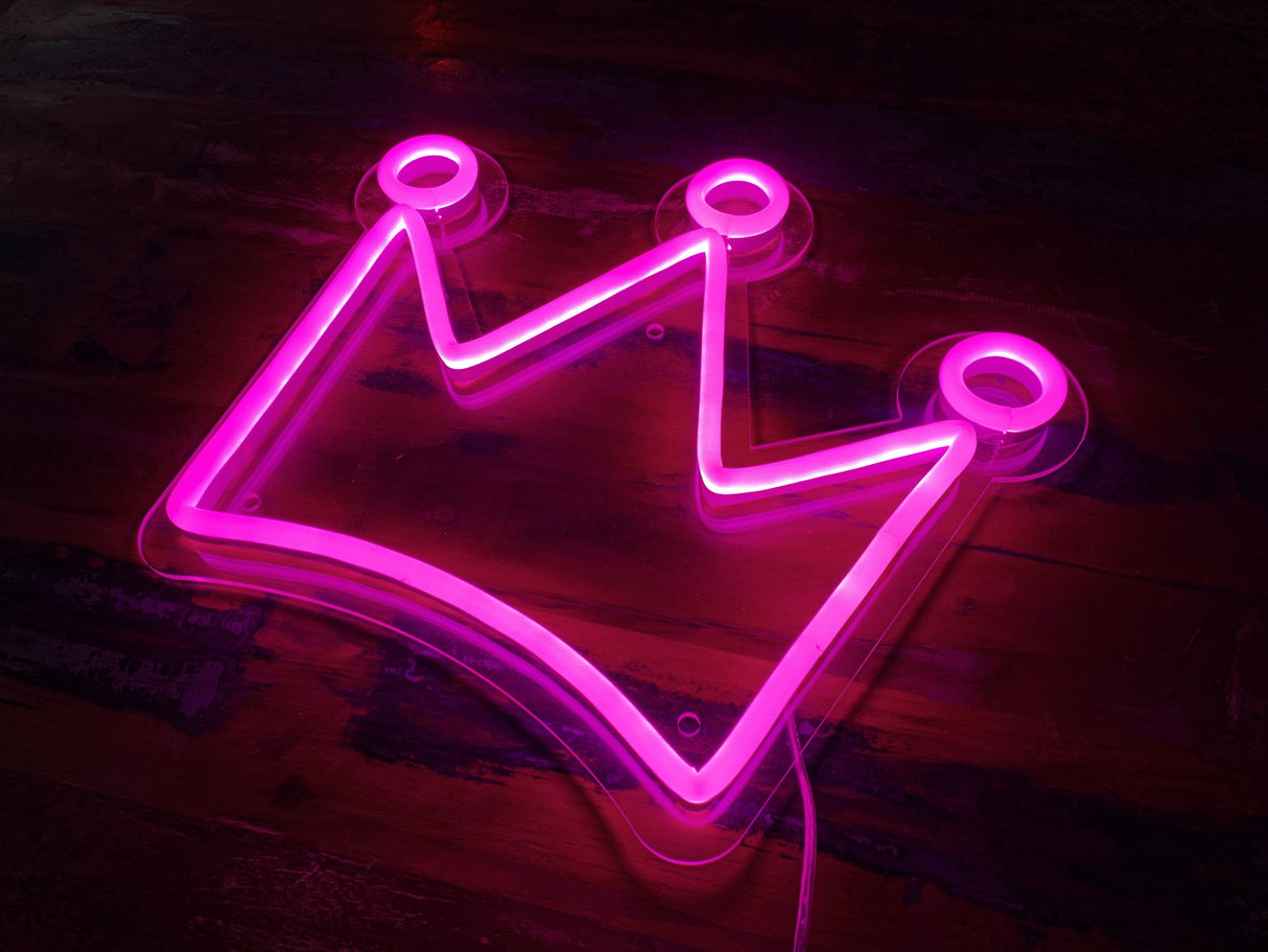 Crown LED Neon Sign