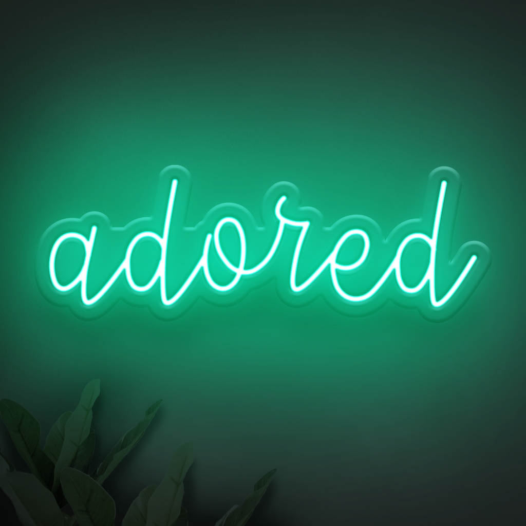 Adored LED Neon Sign