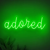 Adored LED Neon Sign