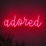 Adored LED Neon Sign