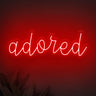 Adored LED Neon Sign