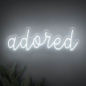 Adored LED Neon Sign