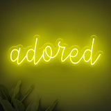 Adored LED Neon Sign