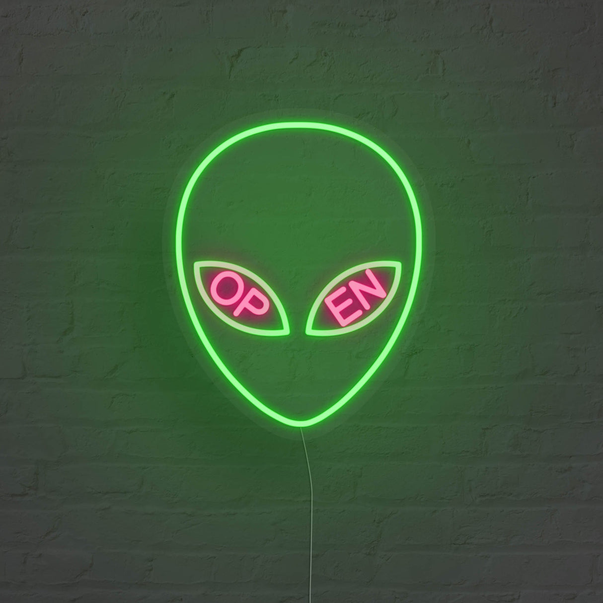 Alien Open LED Neon Sign