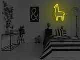 Alpaca LED Neon Sign